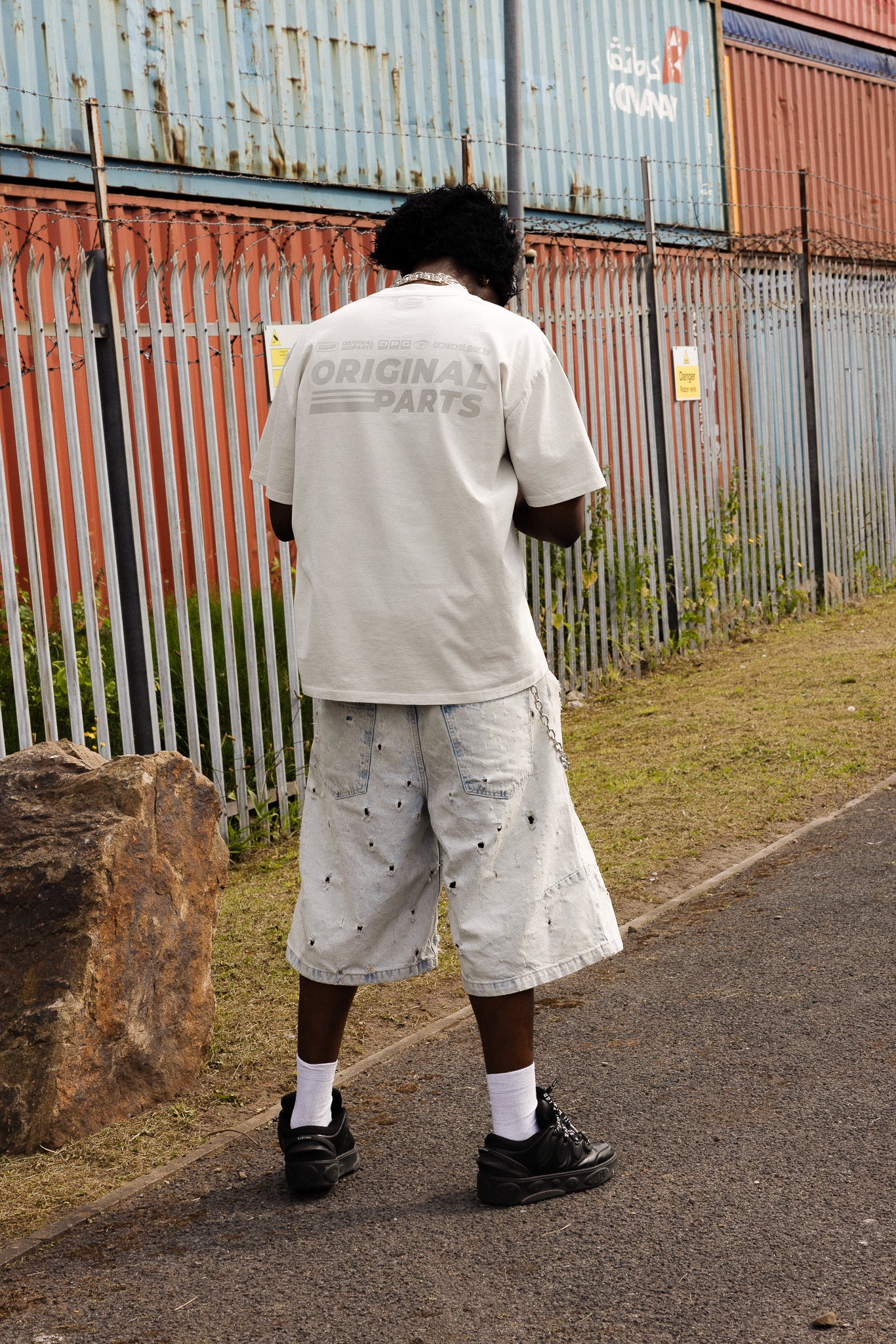 Faded Bone Heavy Tee