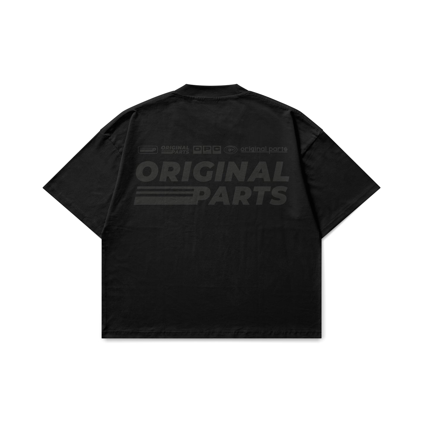 Stealth Faded Black Heavy Tee