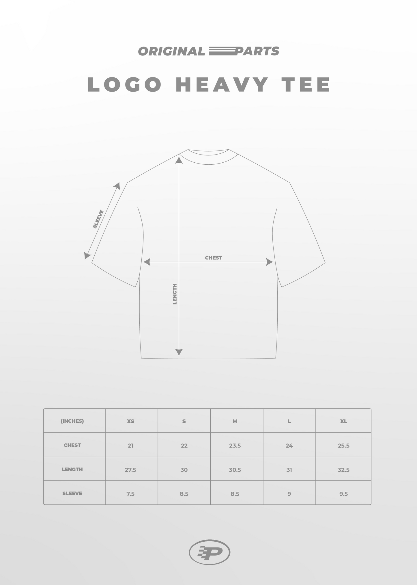 LOGO HEAVY TEE