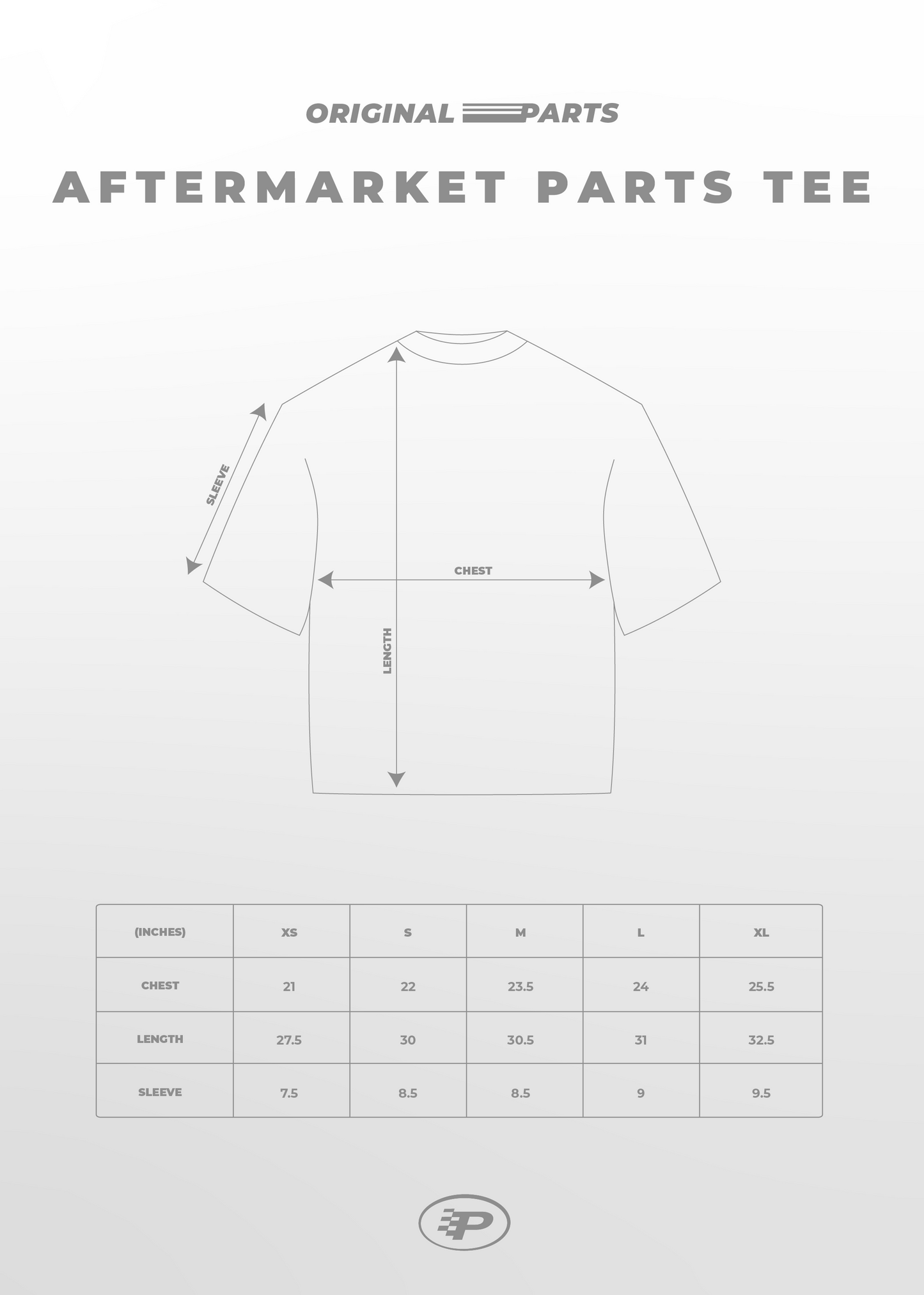 AFTERMARKET PARTS LOGO TEE