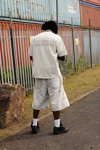 Faded Bone Heavy Tee