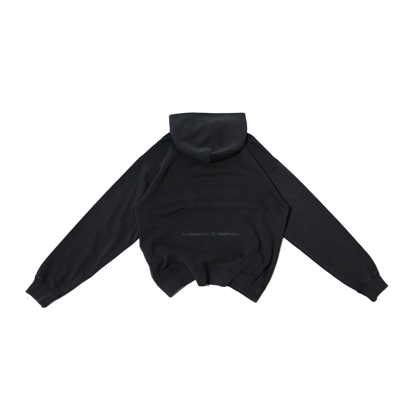 Stealth Embroidery Hoodie Faded Black