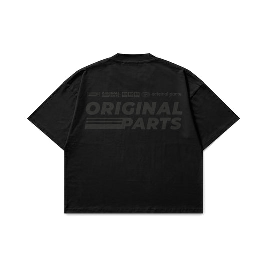 Stealth Faded Black Heavy Tee